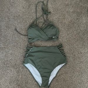 Pink (brand) Bikini Wrap Top (Medium)